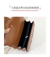 Premium Two compartment with chain Shoulder bag_img_13