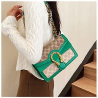 Premium Two compartment with chain Shoulder bag_img_18