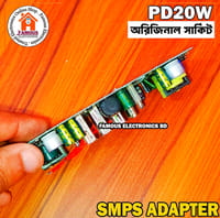 PD20W QC 3.0 fast charging board 220V to 5v 9v 12v dual USB Type C port SMPS Adapter_img_3