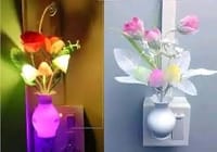 Led Night Light Lamp (Flower Shape, Plug & Play)_img_4
