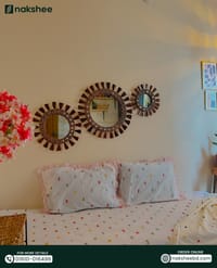 Wooden Mirror 3 piece set 14''+17''+23''_img_0