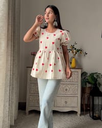 Heart Peplum Top_img_1