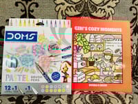 Any Book + 14 Color Pastel Brush Pen Combo_img_2