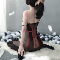 Fishnet Full Body Stocking_img_1