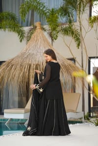 Black kurta palazzo set_img_1