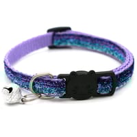Adjustable Sparkling Pet Cat Collar With Bell_img_1
