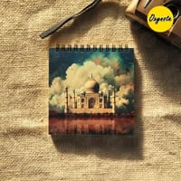 Taj Mahal Square Sketchbook by OXYNOTE_img_0