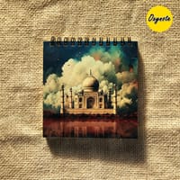Taj Mahal Square Sketchbook by OXYNOTE_img_4