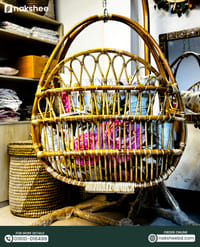 Cane swing // বেতের দোলনা with Cushion_img_1