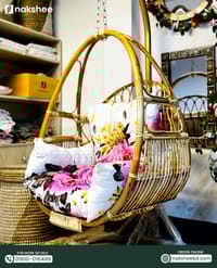 Cane swing // বেতের দোলনা with Cushion_img_2