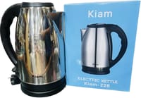 Kiam Electric Kettle Stainless Steel 2.8 Ltr -228_img_1