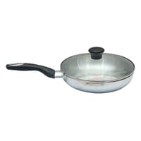 Kiam Aluminium Frypan With Glass Lid 26 cm_img_0