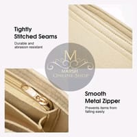 💥LouisWill Felt Insert Bag Cosmetic Bag Handle Bag Liner Bag_img_7