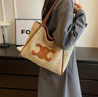 Elegant Sun Straw Tote Bag_img_4