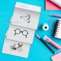 10 Pieces Premium Designed Envelope of 10 Different Designs by OXYNOTE_img_1