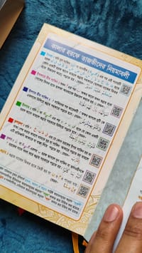 ৭.৫ ইঞ্চি কাবা কালার কোডেড সহজ বাংলা কোর'আন মাজীদ_img_1