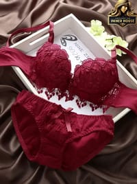 Flower Bra Panty Set_img_1