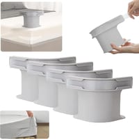 Smart Bedsheet Lock Holder for All Mattress Sizes (4 Pieces) – No More Sheet Slipping!_img_1