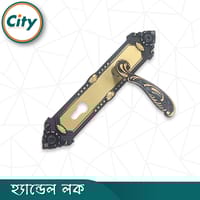 এবি ব্লাক রঙের ডোর লক উচ্চ সুরক্ষার স্ট্যান্ডার্ড সাইজের হ্যান্ডেল লক প্রধান দরজার লক Door Lock_img_3