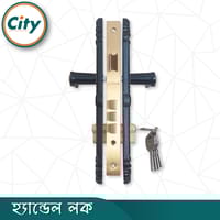 এবি ব্লাক রঙের ডোর লক উচ্চ সুরক্ষার স্ট্যান্ডার্ড সাইজের হ্যান্ডেল লক প্রধান দরজার লক Door Lock_img_4