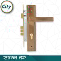 সি এফ রঙের ডোর লক উচ্চ সুরক্ষার স্ট্যান্ডার্ড সাইজের হ্যান্ডেল লক প্রধান দরজার লক Door Lock_img_2