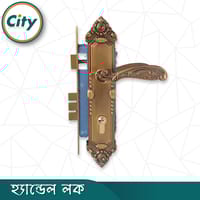 সি এফ রঙের ডোর লক উচ্চ সুরক্ষার স্ট্যান্ডার্ড সাইজের হ্যান্ডেল লক প্রধান দরজার লক Door Lock_img_2