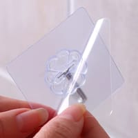 Transparent Strong Self Adhesive Wall Hook_img_3