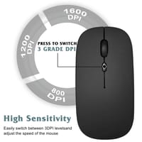 Rechargeable Wireless RGB Dual-mode Optical Mouse – Mini AP1 – Wireless Mouse – Black – White_img_8