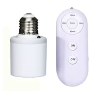 LED Lamp Holder with Wireless Remote & Timer_img_3