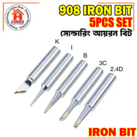 Soldering Iron Bit Set 5PCS for 908 Model Regular Quality_img_1