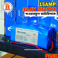 12V 15A Band New LiFe04 4S Powerful Battery Pack_img_2
