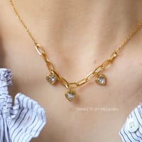 Three stone love pendant neckpiece_img_1