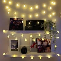 Snow Ball Fairy Light 16Feet_img_6