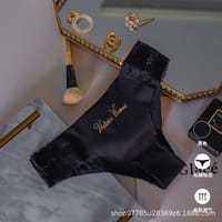 Women’s underwear ice silk antibacterial pad panty_img_3