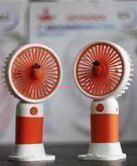 Cute Fruit Summer Portable USB Rechargeable Handheld Mini Fan Ooling Mini Portable Handheld Fans_img_1