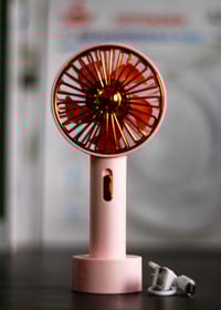 Handheld Portable USB Rechargeable Desktop Fan Office Room Outdoor Traveling Cooling Fan_img_0