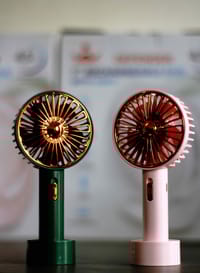 Handheld Portable USB Rechargeable Desktop Fan Office Room Outdoor Traveling Cooling Fan_img_2