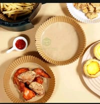 MAYTTO Air Fryer Paper Baking Oil Proof and Oil Absorbing Paper Plate 30pcs_img_4