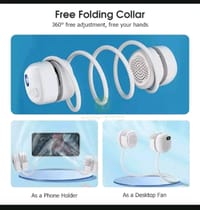 MAYTTO Neck Fan Portable Bladeless 360° Adjustable USB Cooling Neck Fan._img_4