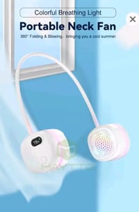 MAYTTO Neck Fan Portable Bladeless 360° Adjustable USB Cooling Neck Fan._img_7