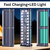 Fast Charging 6PCS 18650 Battery Power Bank Case with White LED Light_img_1