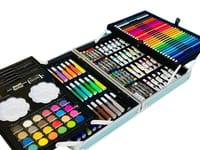 145 Piece Art Studio Colouring Briefcase Art Painting With Aluminum Case_img_1