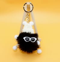 Kawaii Hairball Plush Keychains_img_1