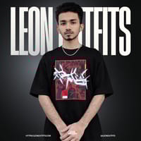 "KENDRICK" Men’s Oversized Drop Shoulder T-shirt in BLACK._img_0