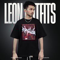 "KENDRICK" Men’s Oversized Drop Shoulder T-shirt in BLACK._img_2