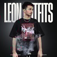 "KENDRICK" Men’s Oversized Drop Shoulder T-shirt in BLACK._img_3