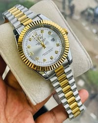 Gold Quartz Watch For Men_img_0