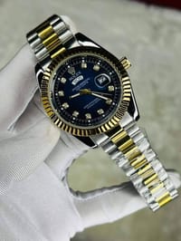 Gold Quartz Watch For Men_img_0