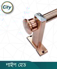 ১ জোড়া (২ পিস) অ্যান্টিক পলিশ করা পর্দার পাইপ কভার ছোট আকারের পাইপ ক্যাপ পাইপ হেড ১ ইঞ্চি পাইপের জন্য_img_2