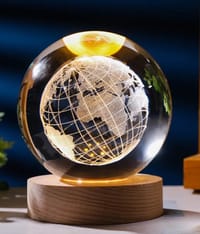 3D Crystal Ball  Globe 1 Color/ 7 Color_img_0